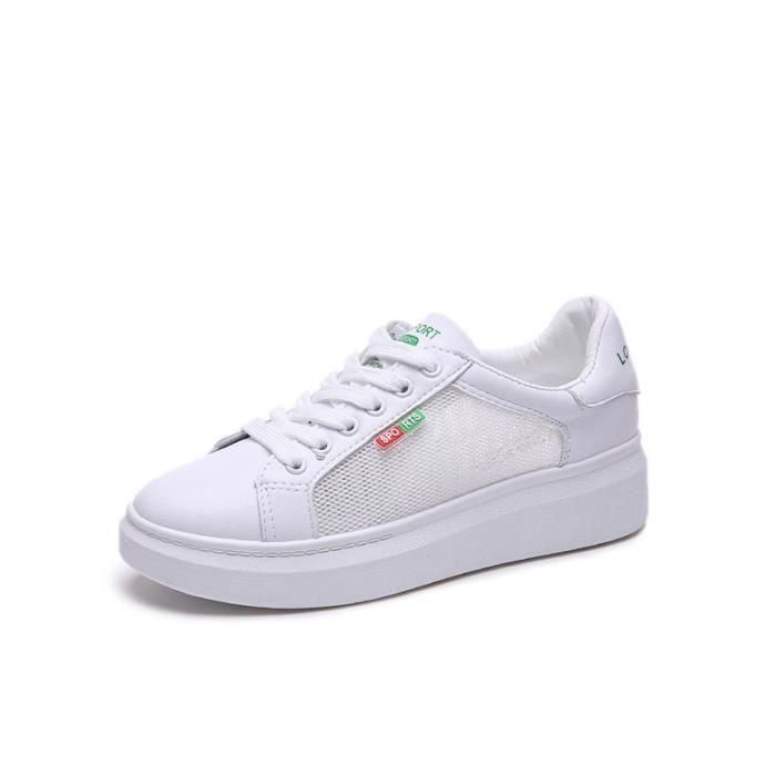 chaussure blanche femme