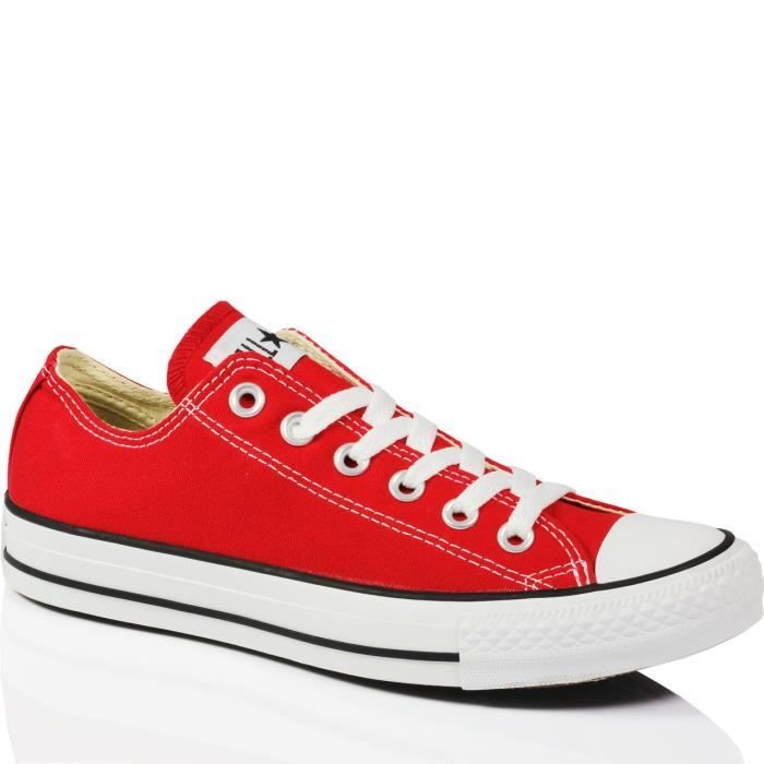 converse rouge taille 39