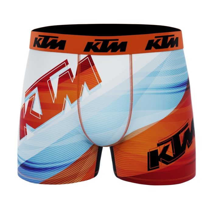 Boxer Sport FREEGUN AKTIV' - Lot De 2, Anti-Transpirant, Ajustement Parfait, Taille M Bleu - 12