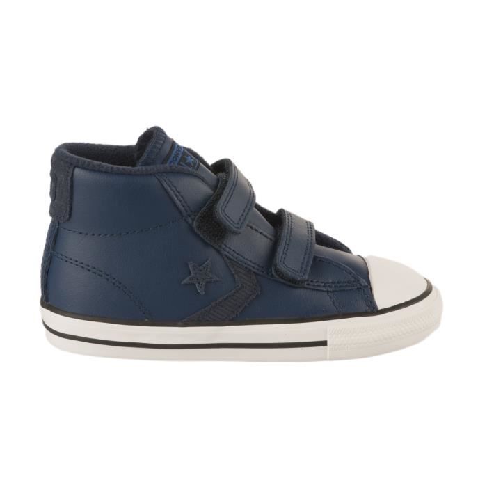 converse bleu marine garcon