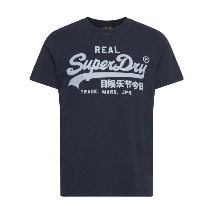 Tee-Shirt SuperDry Superdry Vintage VL Noos Marine Homme