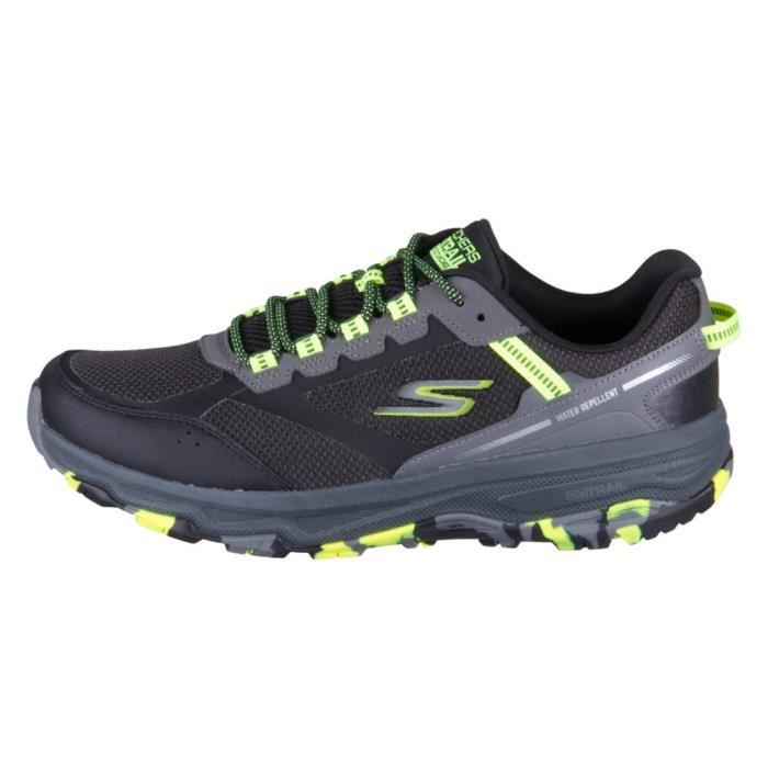 chaussures de trail skechers go run attitude noir - homme/adulte - régulier - running