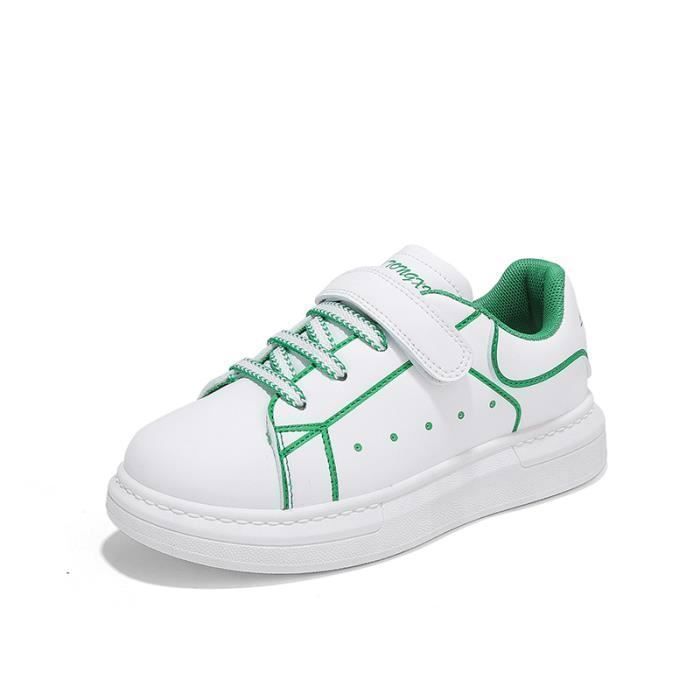 Baskets Légères Enfant – Garçons Et Filles, Pointure 4, Vertes, Mesh, Neuves Sans Boîte