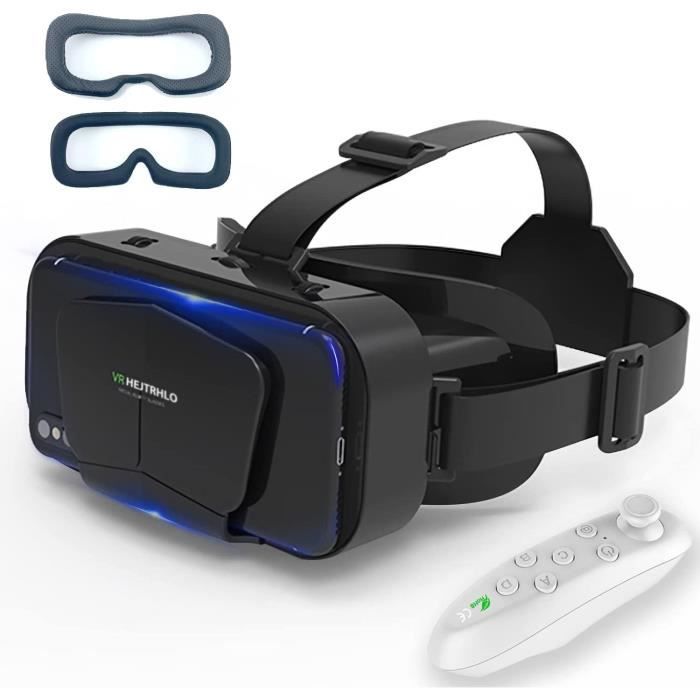 Casque VR Casque Realite 3D Virtuelle Casque VR Misisi Compatible avec lPhone Android Phone Qualite d image 2K HD Lumiere Cdiscount