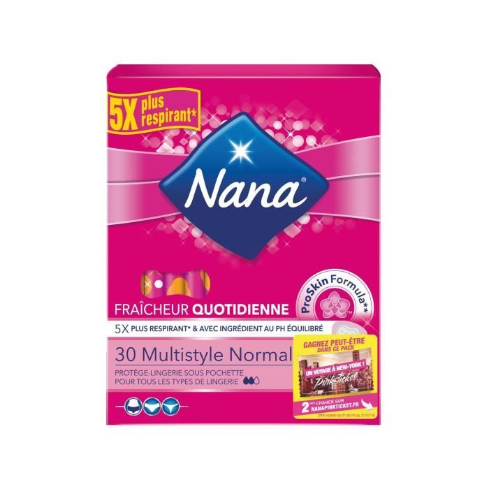 NANA Prot ge lingerie Multistyle Normal x30 Cdiscount Au
