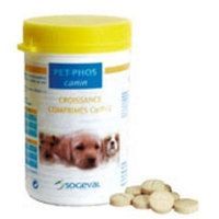 Pet Phos Croissance CA/P2 Chien 100 unités