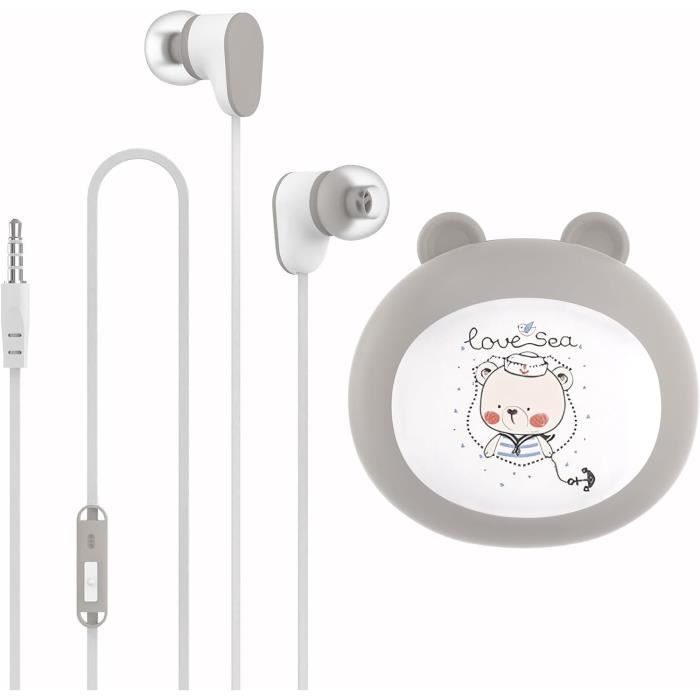 Écouteurs Bluetooth Kawaii Rose pour enfants et femmes – Petits écouteurs mignons pour petites oreilles – Cadeau d'anniversaire