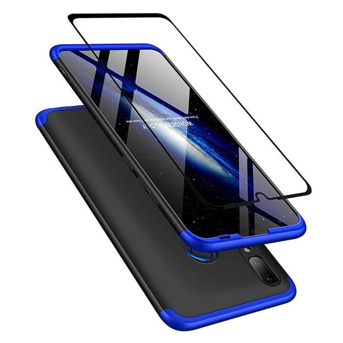 Shinyzone Coque Huawei P Smart 360 Degrés Plein-Corps Antichoc Anti-Rayures de Protection,Ultra-Mince Avant et Arrière Transparent Souple TPU Silicone,Bleu Shinyzone Coque Huawei P Smart 360 Degrés Plein-Corps Antichoc Anti-Rayures de Protection,Ultra-Mince Avant et Arrière Transparent Souple TPU Silicone,Bleu