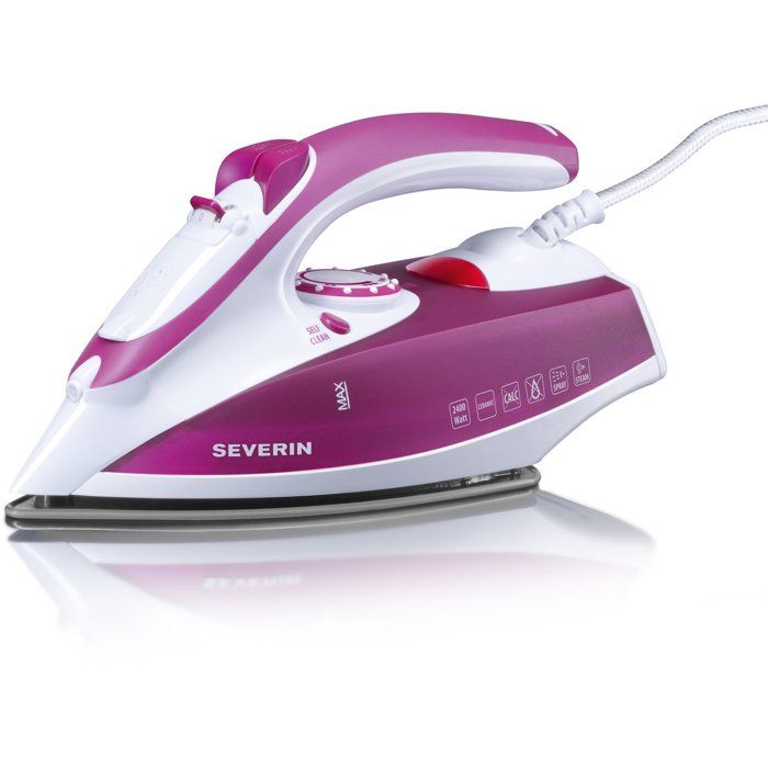 Fer À Vapeur Severin BA3243 – 2400 W, Semelle Acier Inoxydable, 70 g/min - vue 2