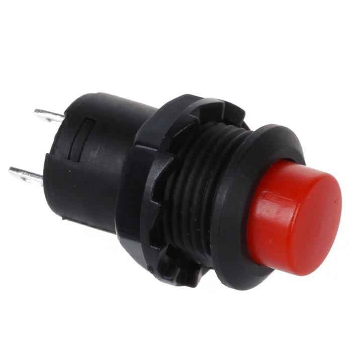 Interrupteur Bouton-Poussoir Étanche ON/OFF HY12-9-7 - 4 Broches 6,3 Tab Pour Outils Électriques