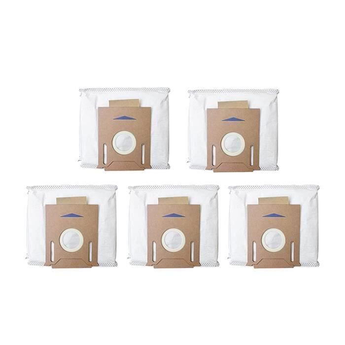 Sacs à Poussière Robot Verefa L11 Pro - Lot De 3 - Capacité 4L - Tissu Non Tissé Étanche - Rechange Original