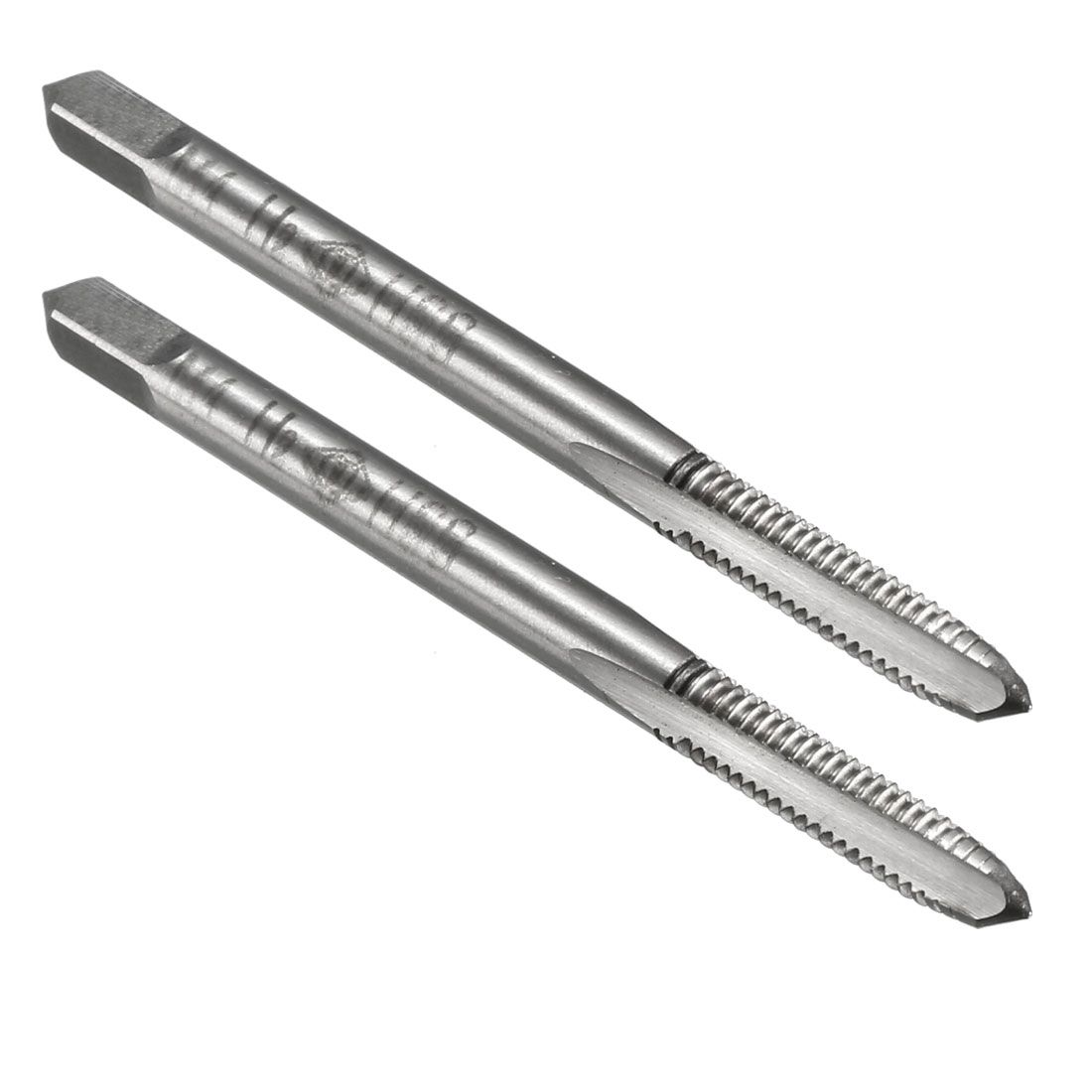 Lot De 2 Tarauds à Pointe M10x1.5 Filets H2 En Acier 6542 Revêtu TICN