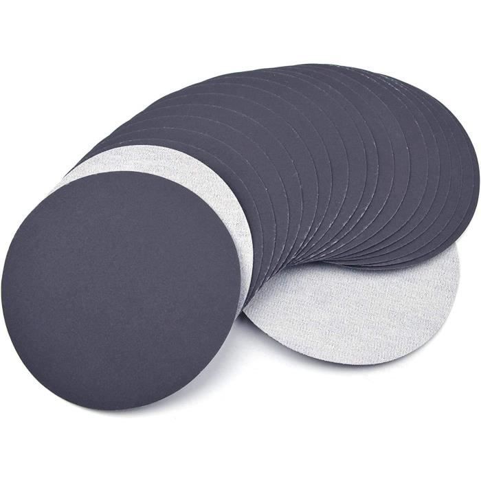 Lot De 40 Disques De Ponçage 50 Mm – Grains P25 à P240 – Papier De Verre