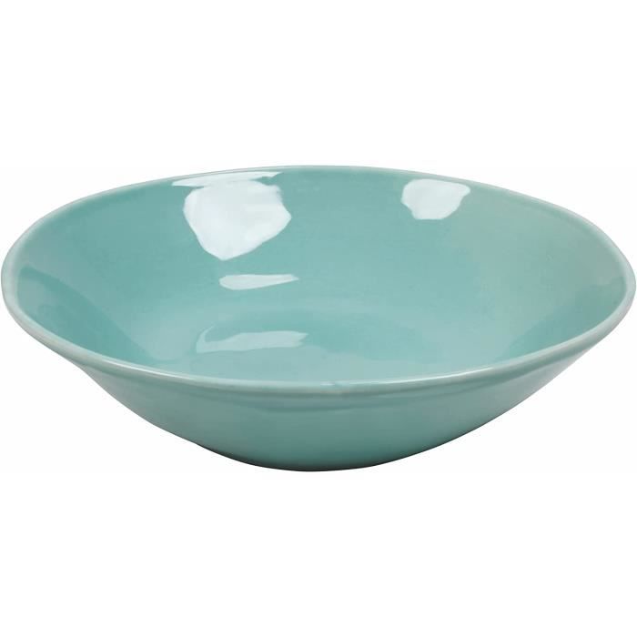 Lot de 4 assiettes creuses en céramique – La Benne Idée