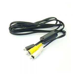 Av De Audio Visual Cable De Plomo Para Panasonic Lumix Dmc-tz1 Tz2 Dmc-tz3