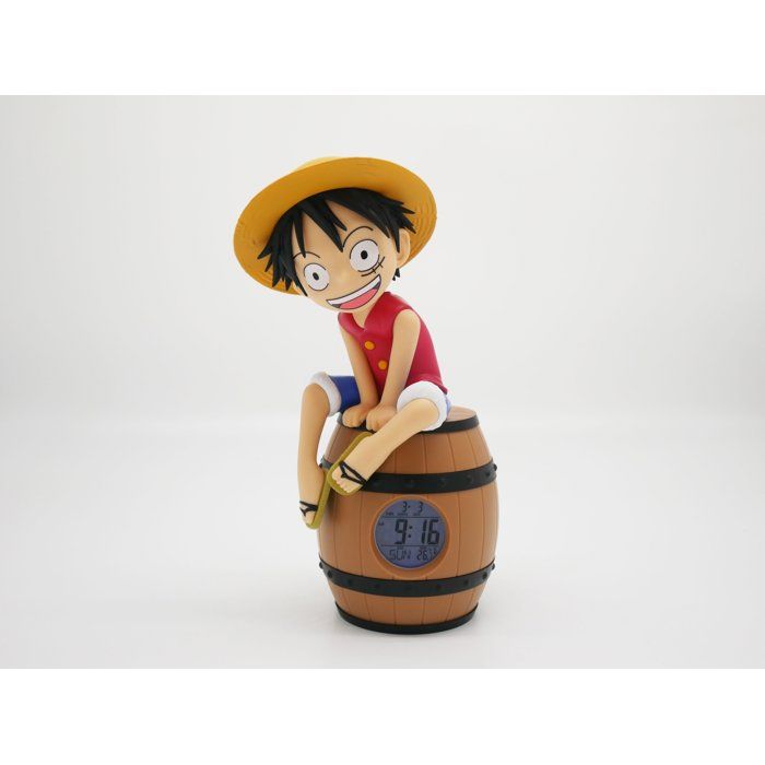 Réveil éducatif Teknofun Luffy sur son Tonneau - vue 1