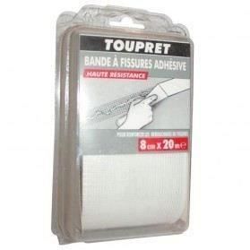 TOUPRET Bande à fissures armée 8cmx20m