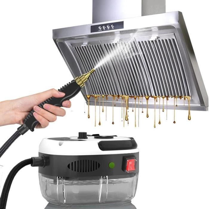 Nettoyeur Vapeur Haute Température 3KW - Pression 3-5 Bar, Modes Sec/humide, Sécurité Intégrée, Pour Maison/voiture