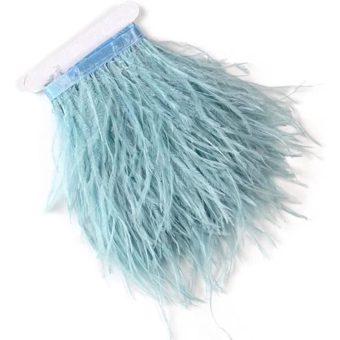 Plume de déco,Garnitures colorées en plumes de coq, 2 mètres, pour la Plume de déco,Garnitures colorées en plumes de coq, 2 mètres, pour la