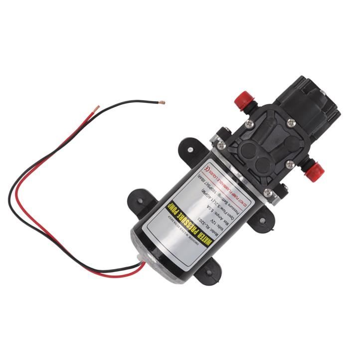 Pompe à Eau Auto-amorçante 12V – Haute Pression 116Psi Pour Camping-car, Bateau, Jardin Et Pulvérisation Agricole