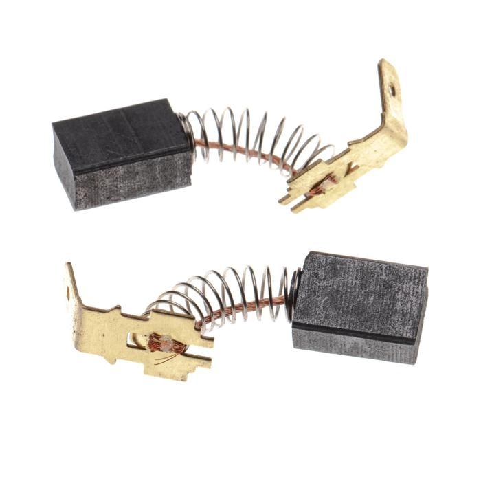 Balais De Charbon Vhbw Pour Makita HR2445, HR2450F, HR2455, HR2475... - Lot De 2 - Dimensions 6x9x12mm