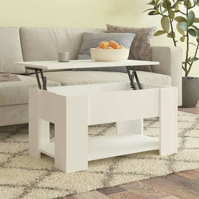 Table Basse Ou D'appoint En Bois D'ingénierie VidaXL - Pour Salon, Bout De Canapé - Neuf