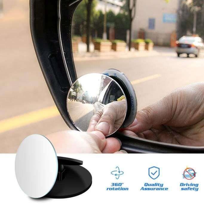 Miroir Convexe De Sécurité 30 Cm - Grand Angle, Réglable, Pour Angle Mort Garage Ou Allée, Support Mural - 9