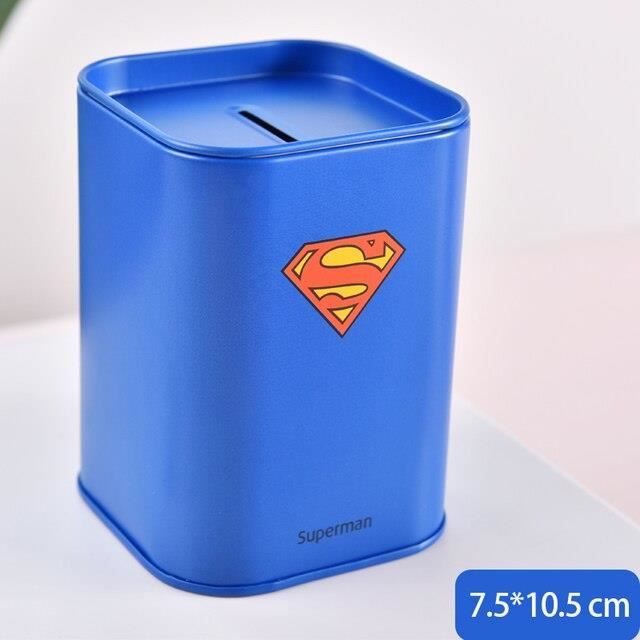 Tirelire En Métal Boîte En Fer Blanc Boîte à Monnaie Boîte à Bijoux