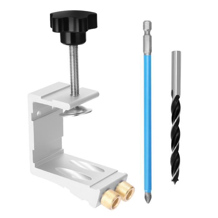 Fdit Localisateur De Perçage Localisateur De Perceuse à Bois Réglable