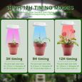 Lampe Plante, Lampe Horticole Spectre Complet, 3 Modes Lumière, idéal pour Semis, Succulentes, Orchidee, Veg-1