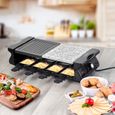 Raclette 8 pers avec plaques grill et granit anti adhésives RC ALPES Kitchencook-1
