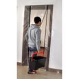 Porte anti-poussière - MEISTER - avec fermeture éclair - 220 x 112 cm - transparent - résistante-1