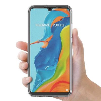 Coque Huawei P30 Lite Avec Support Rotatif 360° - Anneau Porte-Main Et Magnétique - Protection Double Couche