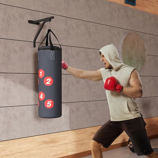 Table De Punching, Sac De Frappe De Bureau, Sac De Frappe Anti-stress, Sac De Frappe Avec