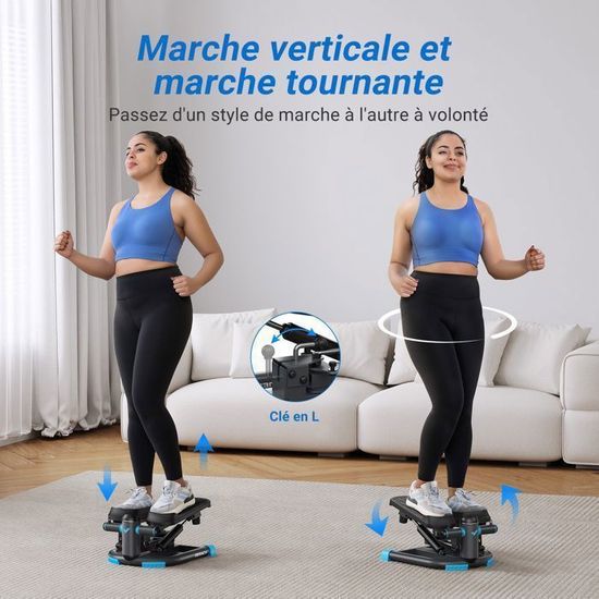 Mini-Stepper Swing Stepper Mini Stepper Exercice Jambe Cuisse Tonifiant Entraînement Fitness Mini-Stepper Swing Stepper Mini Stepper Exercice Jambe Cuisse Tonifiant Entraînement Fitness