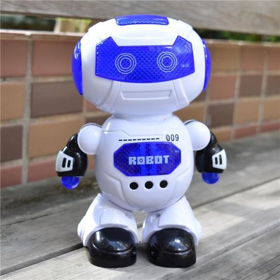 Robot éducatif B-O avec son et lumière led, meilleur cadeau de