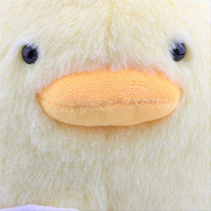 Jouet Pour Chien – Canard En Peluche Qui Couine – Anti-stress, Résistant – Jaune, 120 G