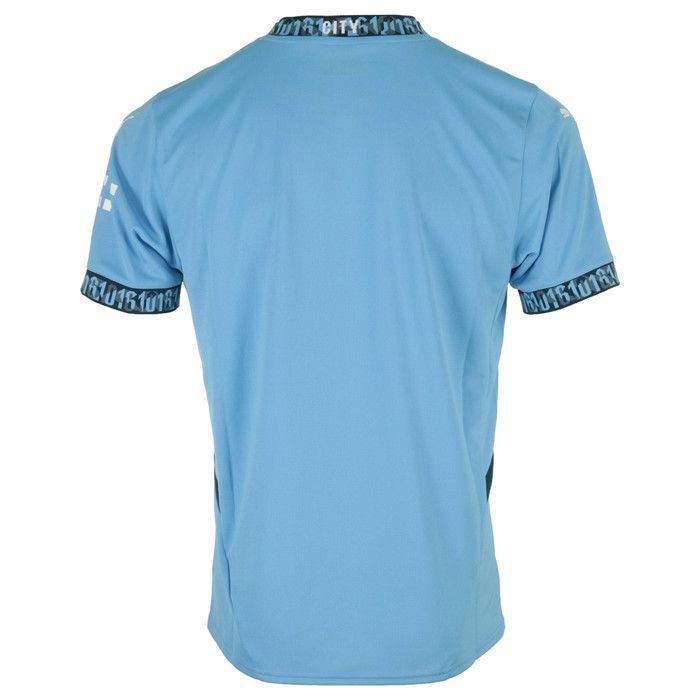 Maillot Foot Manchester City Home Domicile Bleu 2024 2025 Adulte Cdiscount Sport