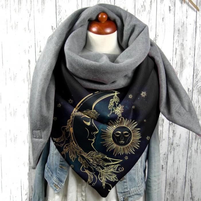 Grosse charpe Femme En Polaire Ch les Hiver Echarpe Hiver Femme