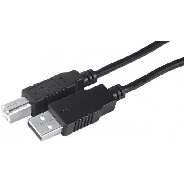 Generic Câble USB Pour Imprimante 5m - Noir - Prix pas cher