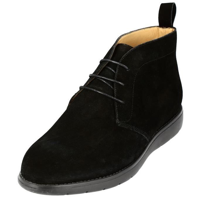 Desert boots Homme en cuir Daim Noir BELYM 372 Belym Noir