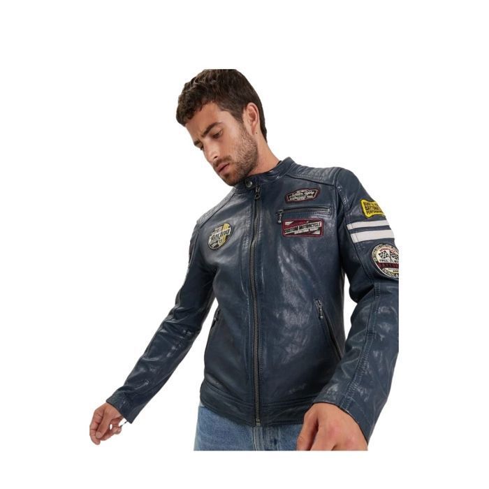 Veste cuir homme daytona 2025