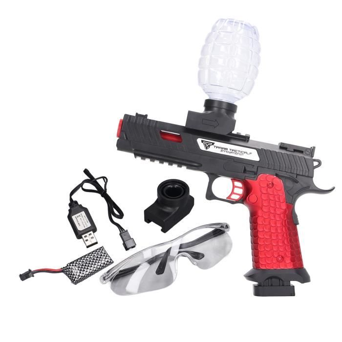 Pistolet à billes d'eau en gel éclaboussant en gros, pistolet à eau électrique, jouet de tir à billes d'eau DIY mini M416 avec lanceur de bombes d'eau