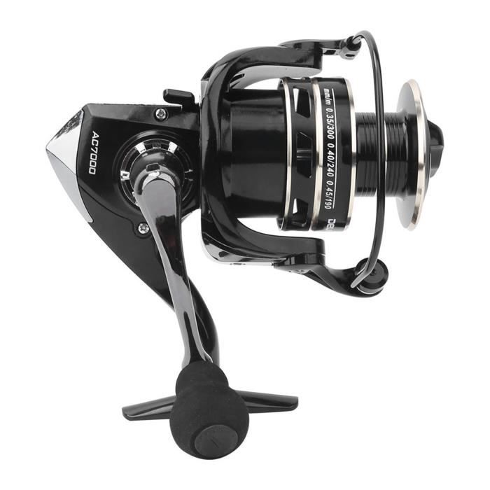 Moulinet à Tambour Ankeyeng 6,2:1 Pour Pêche En Mer - 10+1 Roulements, Frein 15 Lb, Taille 2000/3000