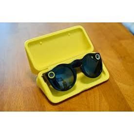 Lunettes Snapchat Spectacles couleur Noire Cdiscount Appareil Photo