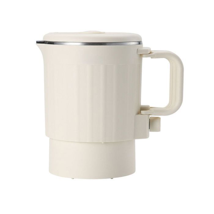 Petite Bouilloire de Voyage de 800ml, Mini Bouilloire en Acier Inoxydable à ébullition Rapide de 600W, Protection Contre la Surchauffe, Mini Bouilloire électrique de Voyage Silencieuse (Blanc Petite Bouilloire de Voyage de 800ml, Mini Bouilloire en Acier Inoxydable à ébullition Rapide de 600W, Protection Contre la Surchauffe, Mini Bouilloire électrique de Voyage Silencieuse (Blanc