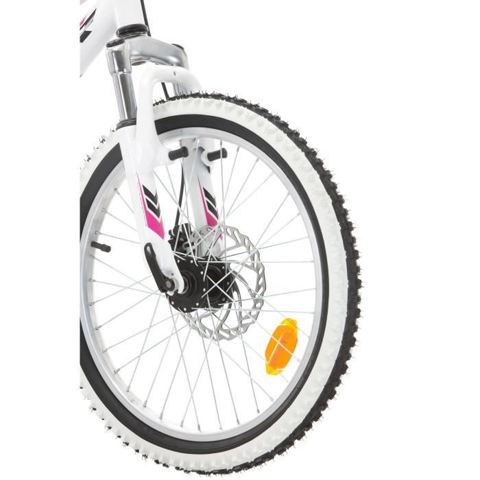 VTT 20 Fille Ariane Bachini Tout Suspendu avec 6 vitesses et frein a disque avant Cdiscount Sport