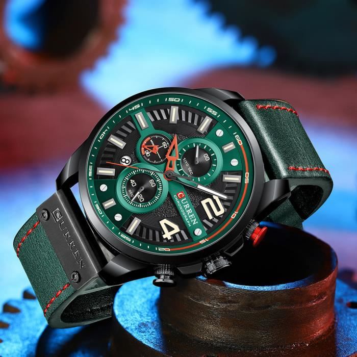 Curren chronometer horloge top