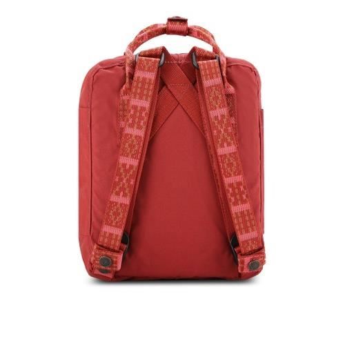 Sac dos FJALLRAVEN Kanken Mini Deep Red Folk Pattern Cdiscount