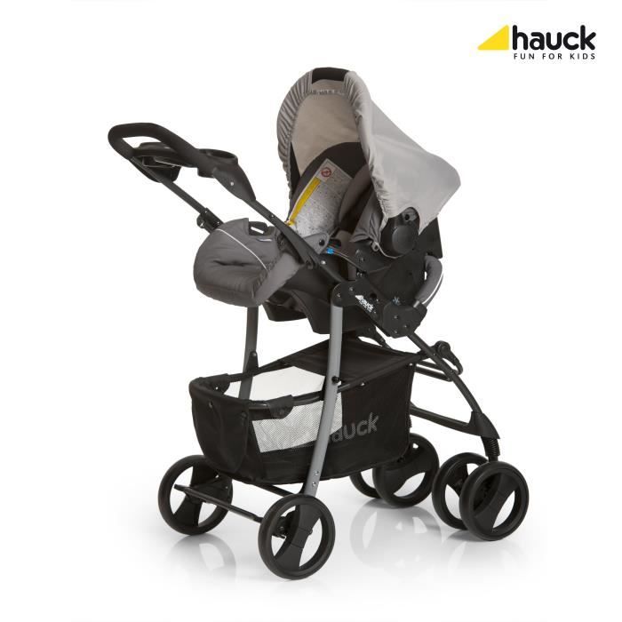 Poussette hauck trio new arrivals pas cher